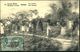 BELGISCH KONGO 1919 (19.8.) 5 C. BiP Palme, Hellgrün: Katanga, Une Caravane.. = Eigeborene Träger-Kolonne Auf Trampelpfa - Coches