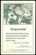 HANNOVER/ Neuntes Deutsches Sängerbundesfest 1924 (26.8.) SSt Auf Passender PP 5 Pf. Adler: Sängerwunsch.. Wartburg (wan - Christianisme