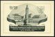 GERA/ 1.Briefmarken-Ausstellung/ Geposta.. 1937 (22.8.) SSt (Rathausturm) Auf Motiv-ähnlicher PP 3 Pf. Hindenbg.: 700 JA - Autres & Non Classés