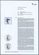 B.R.D. 1998 (Feb.) 110 Pf. "100. Geburtstag Bertolt Brecht" + Amtl. Handstempel  "M U S T E R"  , Postfr. + Amtl. Ankünd - Otros & Sin Clasificación