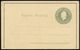 ARGENTINIEN 1899 4 C. Kartenbrief "Liberty", Rs. Talleres Rio Blanco (Kordilleren, Anden) = Gleisanschluß , Ungebr. (HG. - Trains
