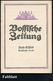 Berlin 1915 Reklame- U.Bestellklapp-Kt. "Vossische Zeitung" Mit Antwortkt.: "An D. K. Postamt.." (Signet Der Zeitung) Un - Escritores