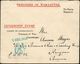 INDIEN 1914 (5.12.) Vordr.-Bf.: PRISONERS OF WAR-LETTER/ CENSORSHIP STAMP/..Prisoner Of War/Ahmednagar + Grüner Datums-H - Croce Rossa