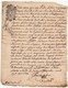 Acte Litige Jugement Manuscrit Vandebergue De Villebouré Cachet Généralité D'Orléans Dix Deniers 1716 - Cachets Généralité