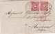FRANCE : ALSACE LORRAINE . OBL FER A CHEVAL . DE " DIEUZE " . TB . 1876 . - Lettres & Documents