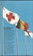 GEOGRAFISCHE WERELDKAART UITGEGEVEN DOOR HET BELGISCHE RODE KRUIS 1984 (RED CROSS CROIX ROUGE) - Cartes Géographiques