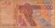 LOT DE 2  BILLETS NIGER MILLE FRANCS CFA ANNEE 2003 - Niger