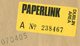 Ireland PAPERLINK Dublin Area Courier Mail Dispatch Cover Private Local Post Despatch Lokal Privatpost Poste Privée - Altri & Non Classificati