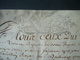 MANUSCRIT PARCHEMIN VELIN 1692 CACHET De GENERALITE De CAEN 10 Sols ..AVRANCHES (50).. à Déchiffrer..4 Scans - Cachets Généralité