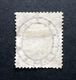 GB QV 1856 SG63a/Sc.#25 4d Carmine, Paper White, Wmk Medium Garter, 321 GRANTHAM Sideways Duplex Postmark, Used. - Used Stamps