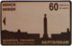 BELARUS : BLR029 60 Brown Border Obelisk/Bawau Reklama USED - Bielorussia