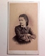 FOTO 800 MALLIANI BERGAMO LODI Formato Carta Da Visita (6,1 X 10,2) Achille Malliani – Bergamo/Lodi Ritratto Femminile D - Anciennes (Av. 1900)