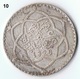 Morocco , Maroc , Marokko 1 Riyal 1329 AH Paris Silber Münze Coin / 10 - Marokko