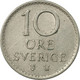 Monnaie, Suède, Gustaf VI, 10 Öre, 1963, TTB, Copper-nickel, KM:835 - Suède