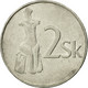 Monnaie, Slovaquie, 2 Koruna, 1994, TTB, Nickel Plated Steel, KM:13 - Slovaquie