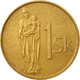 Monnaie, Slovaquie, Koruna, 1994, TB+, Bronze Plated Steel, KM:12 - Eslovaquia