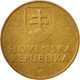 Monnaie, Slovaquie, Koruna, 1993, TB+, Bronze Plated Steel, KM:12 - Slovaquie