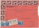 Cover Lettera Raccomandata Democratica -Viaggiata Italy Italia - 1946-60: Storia Postale