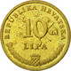 Monnaie, Croatie, 10 Lipa, 2010, TB+, Brass Plated Steel, KM:16 - Croatie