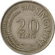 Monnaie, Singapour, 20 Cents, 1968, Singapore Mint, TTB, Copper-nickel, KM:4 - Singapour