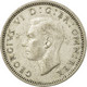 Monnaie, Grande-Bretagne, George VI, 6 Pence, 1943, TB+, Argent, KM:852 - H. 6 Pence