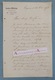 L.A.S 1873 Docteur L. MONIER - Avignon - Société De Médecine Du Département De Vaucluse - Lettre Autographe LAS - Autres & Non Classés