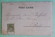 19968# SAGE Type III SURCHARGE CPA BORD DU NIL A BOULAQUE Obl PORT SAÏD EGYPTE 1902 - Covers & Documents