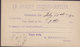 Canada Postal Stationery Ganzsache Entier 1c. Victoria PRIVATE Print LA BANQUE JACQUES-CARTIER, VICTORIAVILLE Ont. 1892 - 1860-1899 Regering Van Victoria