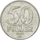 Monnaie, Hongrie, 50 Fillér, 1989, Budapest, TTB, Aluminium, KM:574 - Hungría