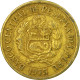 Monnaie, Pérou, Sol, 1975, Lima, TB+, Laiton, KM:266.1 - Pérou
