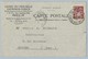 N°431 Seul Sur CP Commerciale Usines PIED-SELLE Paris 23/12/41 Vers Bourges - 1921-1960: Modern Period