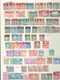 Delcampe - 6 Classeurs Avec Timbres MNH - MH - Oblitérés Toutes époques - Voir Description - Collections (en Albums)