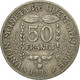 Monnaie, West African States, 50 Francs, 1991, Paris, TB+, Copper-nickel, KM:6 - Côte-d'Ivoire