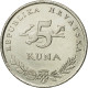 Monnaie, Croatie, 5 Kuna, 2009, TTB, Copper-Nickel-Zinc, KM:11 - Croatie