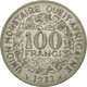 Monnaie, West African States, 100 Francs, 1982, Paris, TB+, Nickel, KM:4 - Ivoorkust