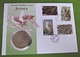 Numisbrief Münze Two Pounds Jesey 1987 Vögel WWF Tiere - Jersey