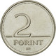 Monnaie, Hongrie, 2 Forint, 1999, Budapest, TTB, Copper-nickel, KM:693 - Hongrie