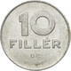Monnaie, Hongrie, 10 Filler, 1987, Budapest, TB+, Aluminium, KM:572 - Hongrie