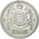 Monnaie, Monaco, Louis II, Franc, Undated (1943), TTB, Aluminium, Gadoury:131 - 1922-1949 Louis II