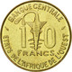 Monnaie, West African States, 10 Francs, 1975, Paris, TTB - Elfenbeinküste
