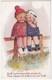 'Een Vertrouwelijk Gesprek, Van Twee Vriendjes Op Een Hek' - (Madge Williams - J.Salmon Postcard N-S 7) - 1933 - Humorkaarten