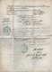 ITALY ITALIA 1876. Historical Documents Envelope Use By The Municipality Of TERRA DI LAVORO CASERTA VALLE DI MADDALONI - Historical Documents