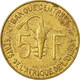 Monnaie, West African States, 5 Francs, 1965, Paris, B+, Aluminum-Nickel-Bronze - Costa De Marfil