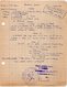 VP13.212 - Commissariat De Police De BEZIERS 1947 - Document Concernant Mr BRUN Professeur - Politie & Rijkswacht