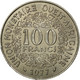 Monnaie, West African States, 100 Francs, 1977, Paris, TTB, Nickel, KM:4 - Costa De Marfil