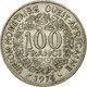 Monnaie, West African States, 100 Francs, 1973, Paris, TB+, Nickel, KM:4 - Elfenbeinküste