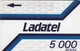 MEXICO - Ladatel Azul Con Flecha Indicadora(5,000 $), CN : 4MEXA, Used - México