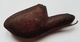 FOURNEAU DE PIPE AVEC SON ETUI - TAUREAU - 55 Mm (PETIT MANQUE) - ECUME - UTILISEE - EN L'ETAT - Meerschaum Pipes