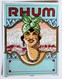 Ancienne étiquette Rhum 1059 MvdH - Rhum