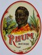 Ancienne étiquette Rhum Martinique Déposé 584 C M. F. - Rhum